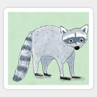 Roxy the Raccoon Sticker